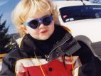 La photographe étant jeune au ski